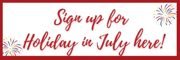Email Blast Holiday in July!