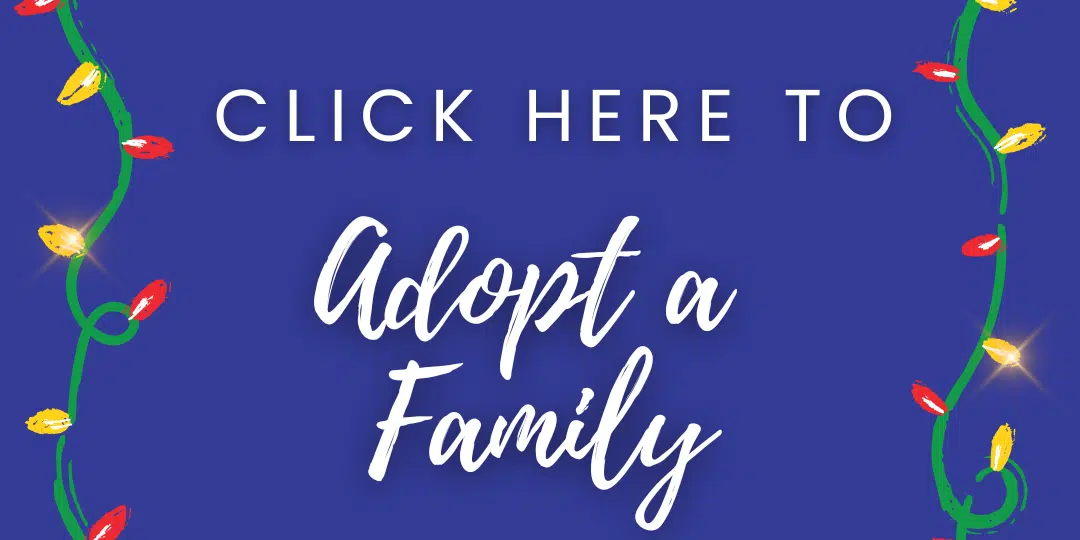 Adopt a Family button